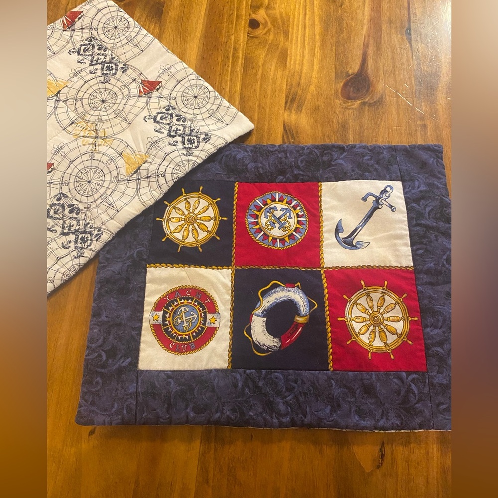 Nautical Placemats Set of 4